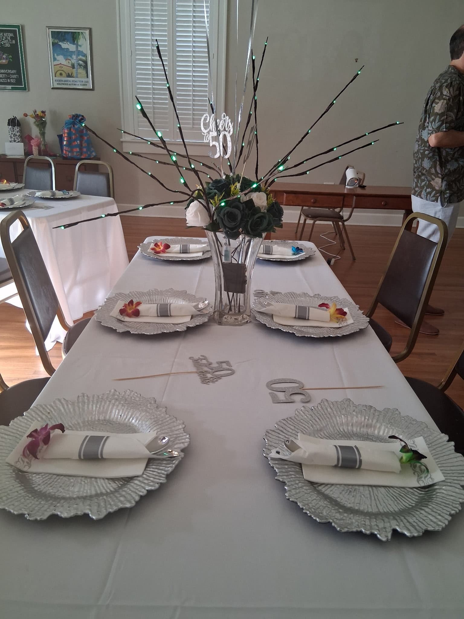 Hot food buffet private catering