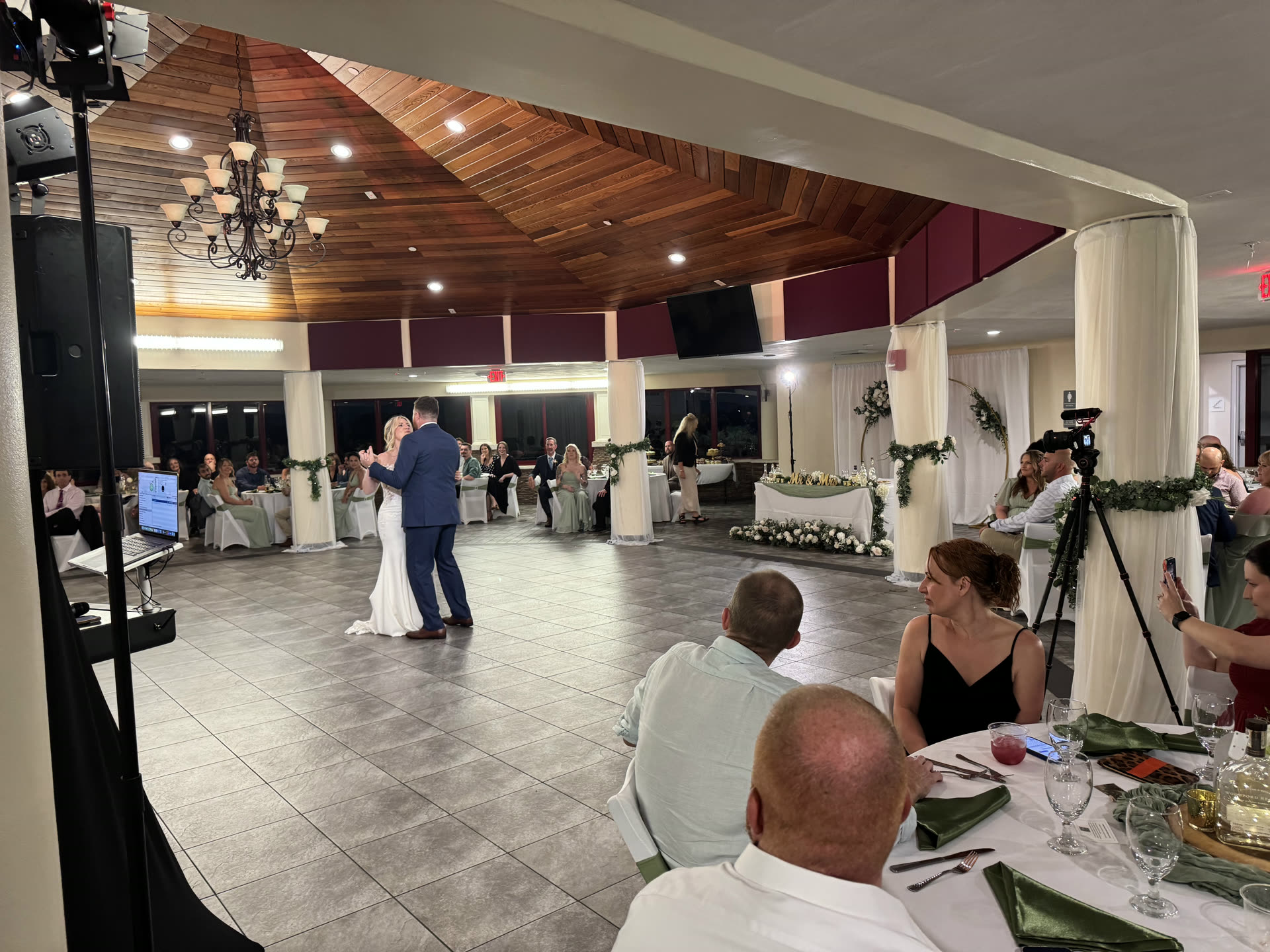 Luxury event setup